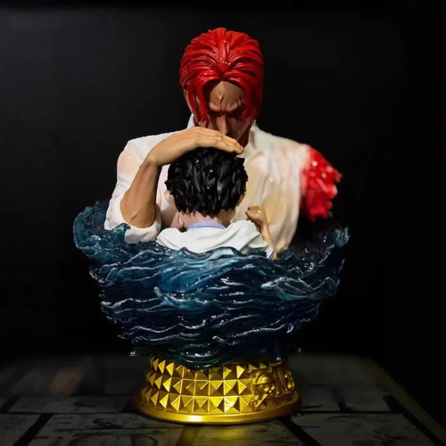 One Piece-buste - Shanks de Roodharige & Luffy (afscheidsscène)