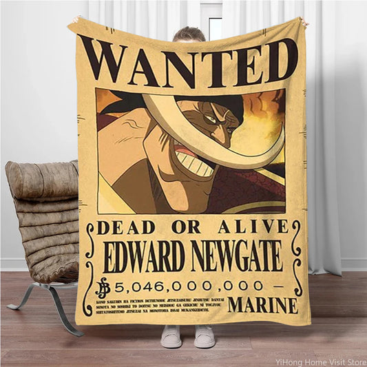 One Piece Wanted-poster - Edward Newgate (Witbaard)