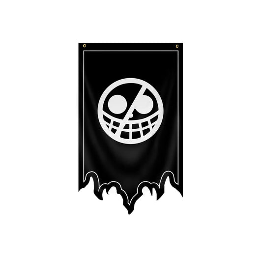 One Piece-vlag - Jolly Roger van Brook (Soul King)