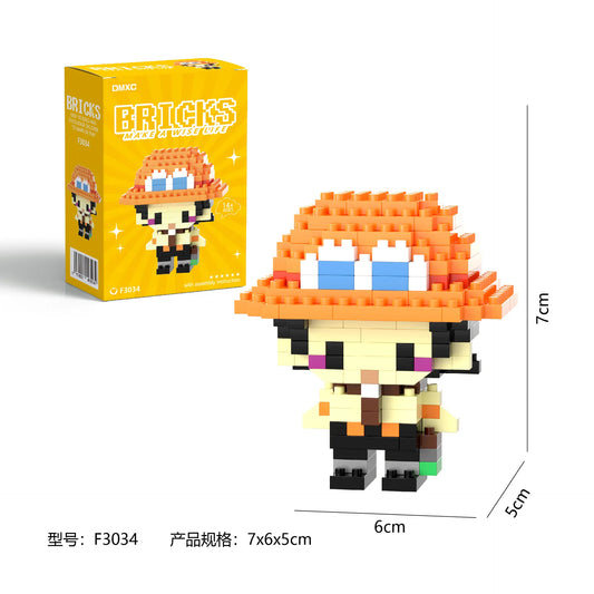 Lego One Piece - Portgas D. Ace (bouwmodel)