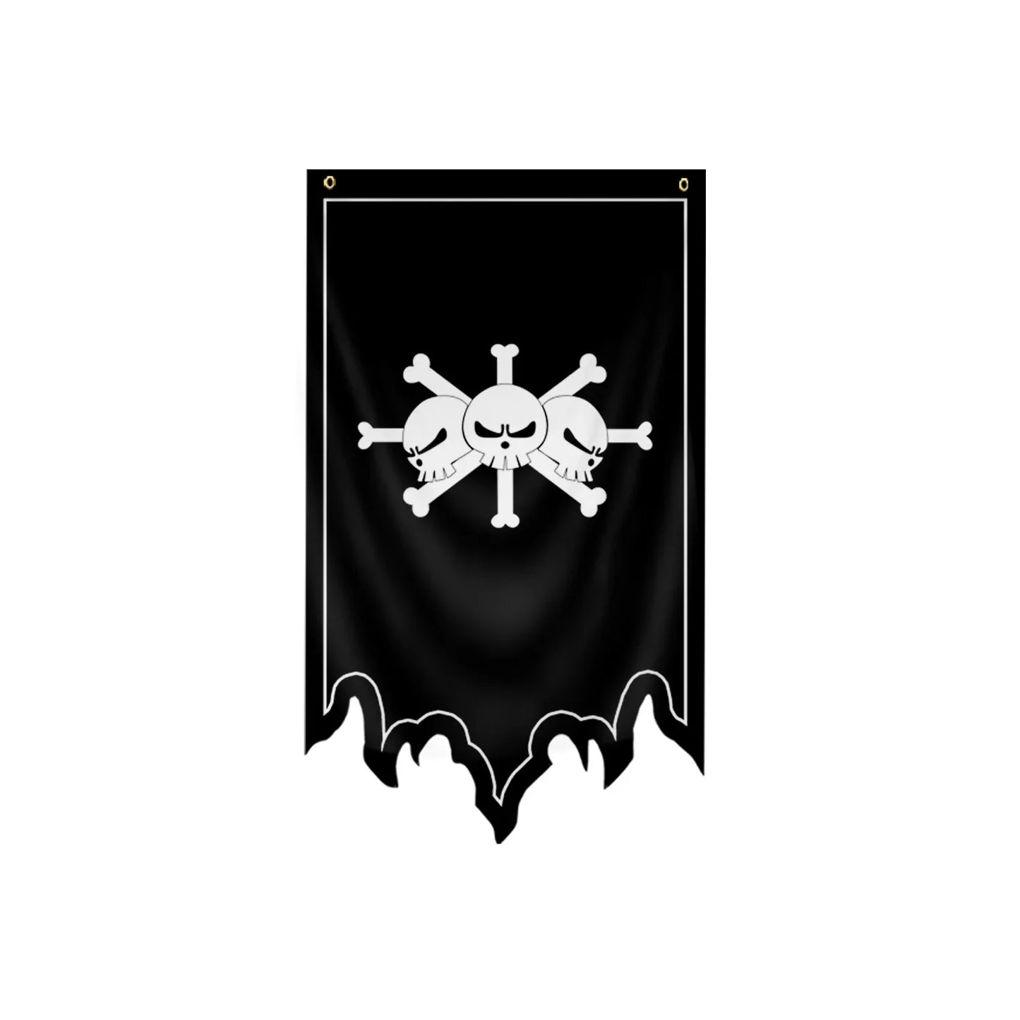 One Piece-vlag - Jolly Roger van de Beast Pirates (Kaido)