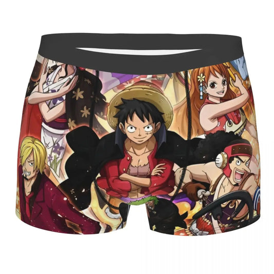 Boxershort - Strohoeden in rust