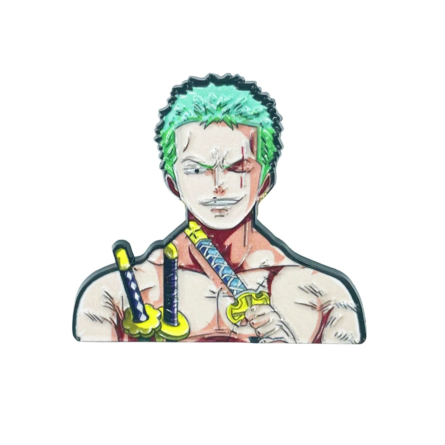 One Piece-pins - Roronoa Zoro in Wano Kuni-stijl
