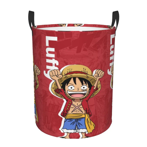 One Piece-opbergmand - Klassiek rood ontwerp van Monkey D. Luffy