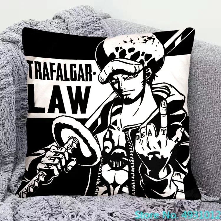 One Piece-kussenhoes - Trafalgar Law (Chirurg des Doods)