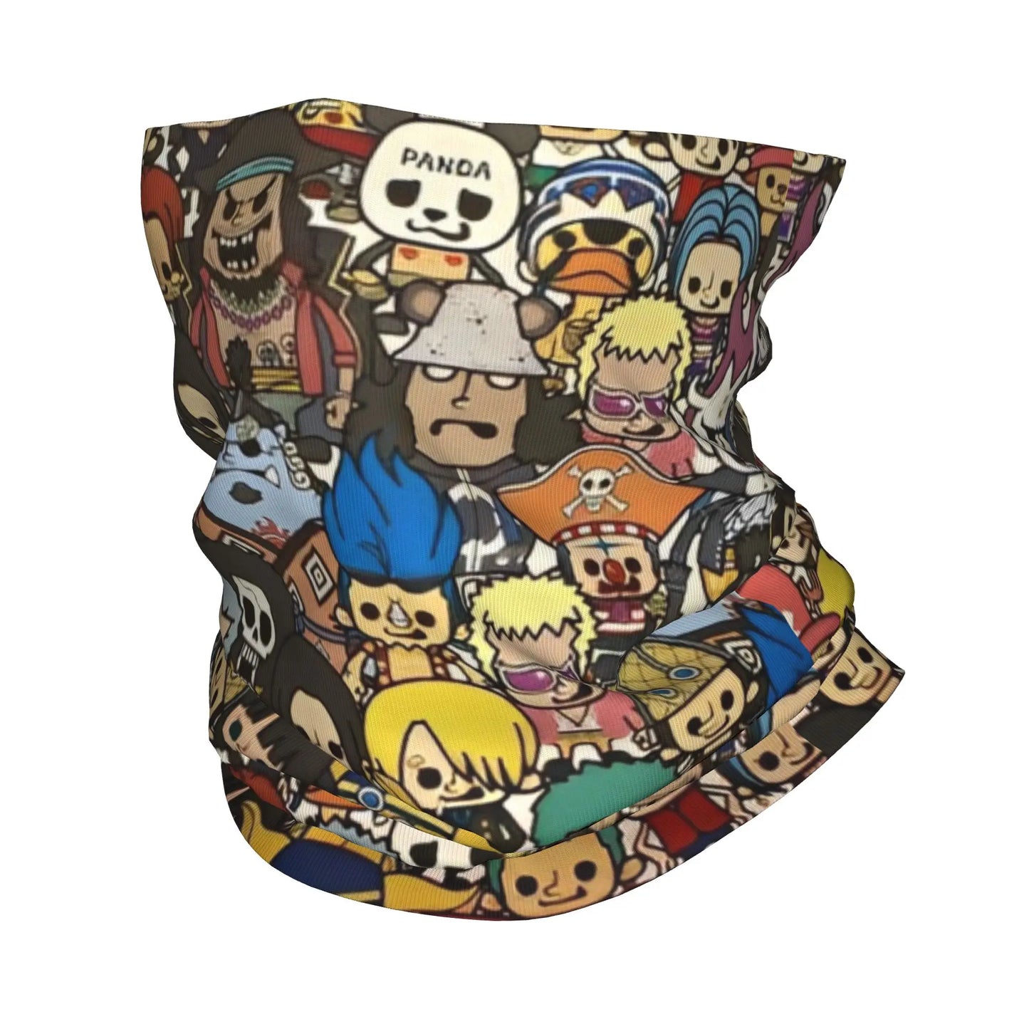 One Piece-colsjaal - collage van de Straw Hat Pirates