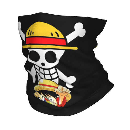 One Piece-colsjaal - Luffy Skull stro
