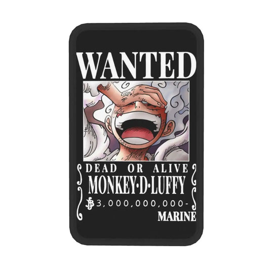 One Piece-armsteunhoes - Wanted-poster van Luffy "Dead or Alive" (3 miljard)