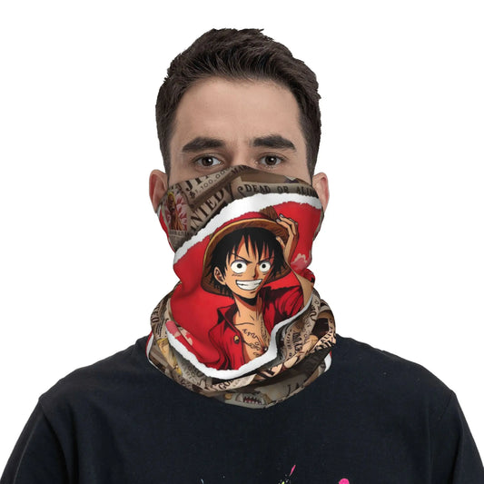 One Piece-bandana - Luffy gezicht ingezoomd