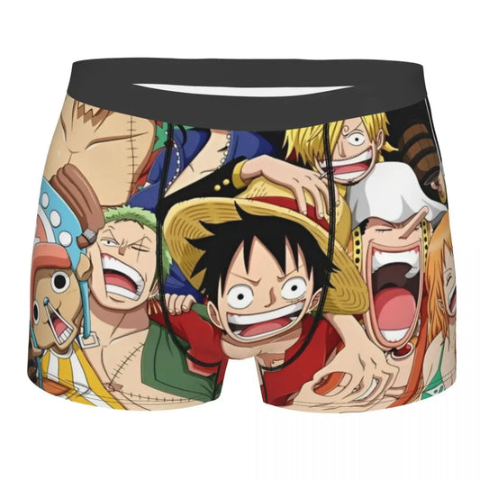 Boxershort - Luffy meerdere gezichten