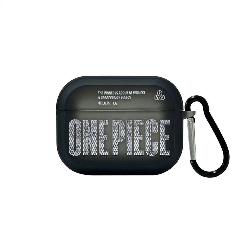 One Piece-AirPods-hoesje – Minimalistisch officieel logo