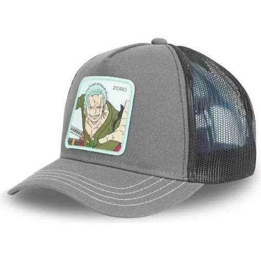 One Piece-truckerpet - Zoro grijs