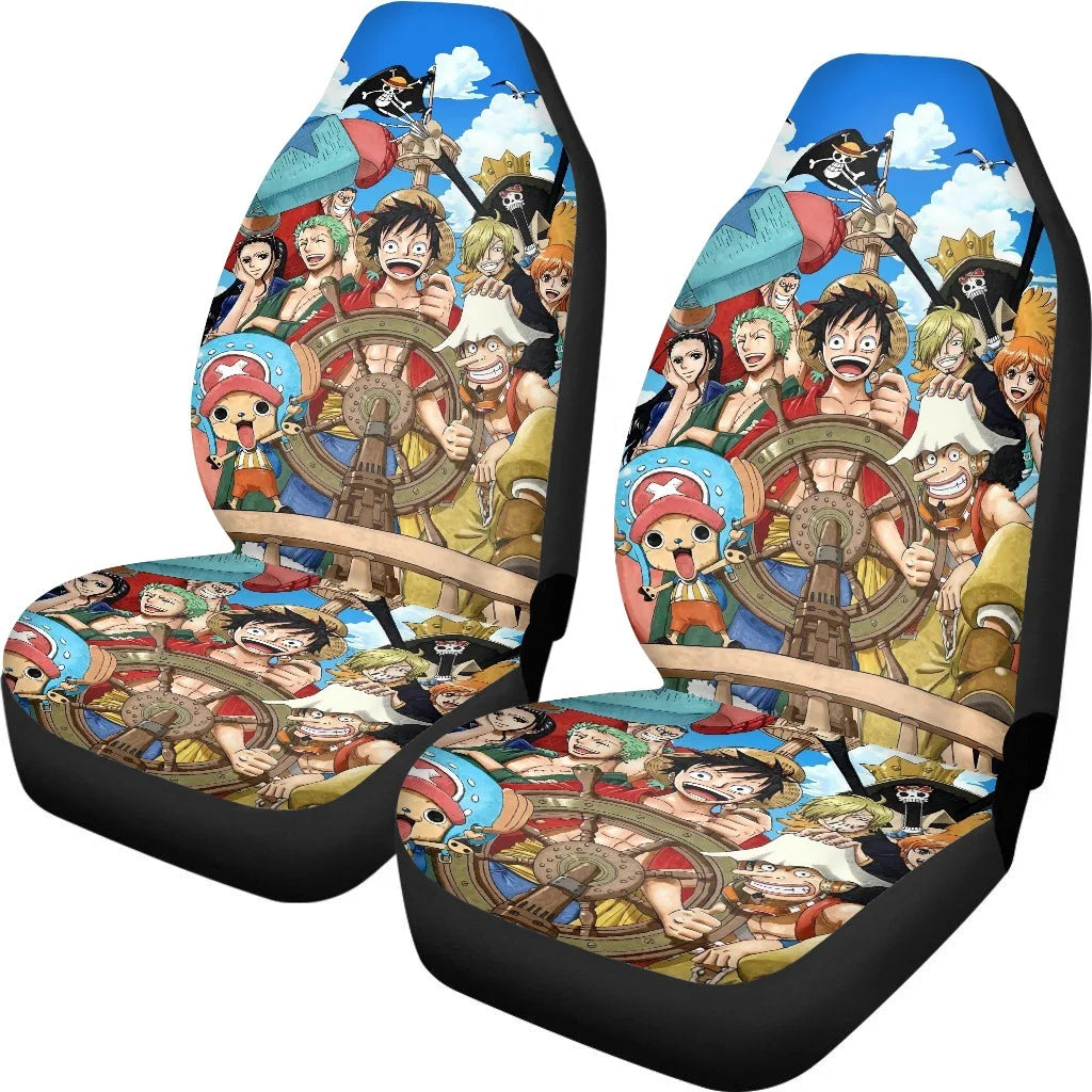 Set van 2 One Piece-stoelhoezen - Bemanning in Wano Kuni-stijl