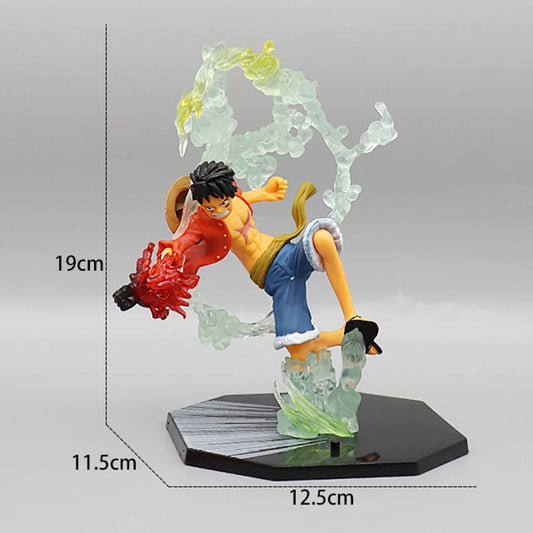 One Piece-figuur - Monkey D. Luffy Gear 4 Snakeman (stoomeffecten)