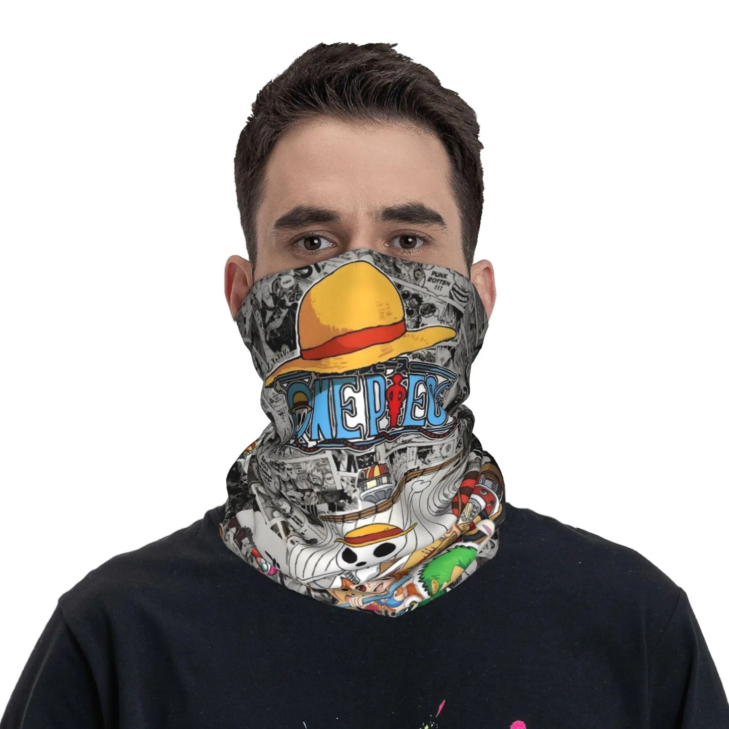 One Piece-bandana - Grijze hoeden