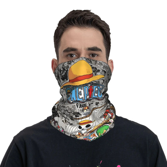 One Piece-bandana - Grijze hoeden