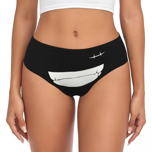 Onderbroek One Piece - Ontwerp met de glimlach van Trafalgar Law (Zwart)