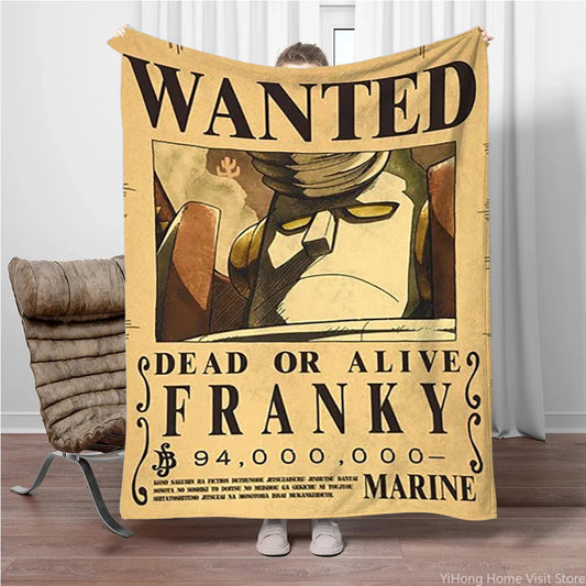 One Piece Wanted-poster - Franky (De Shogun / Versie 2)
