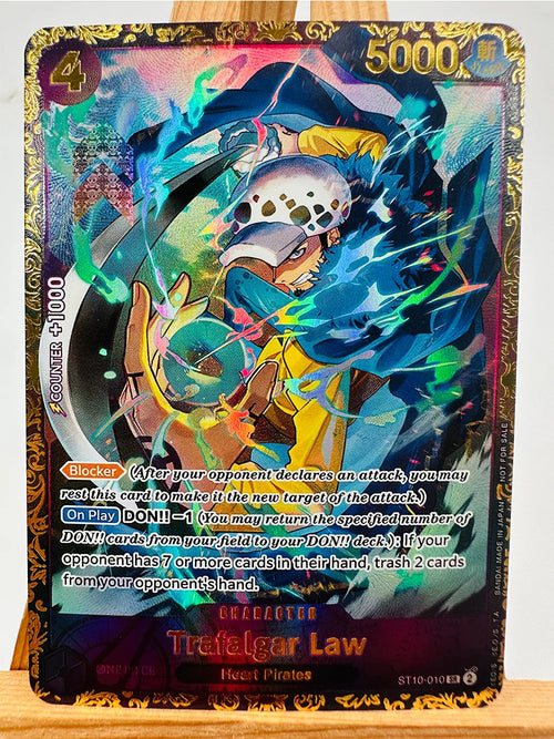 One Piece TCG-kaart - Trafalgar Law (alternatieve superzeldzame illustratie)
