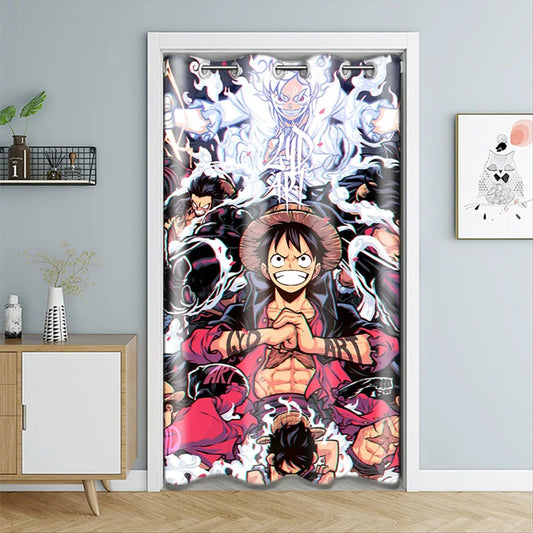 One Piece-deurgordijn – Monkey D. Luffy Gear 5 (displaymodel)