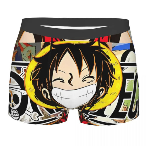 Boxershort - Close-up van Luffy's gezicht