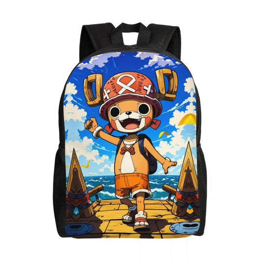 Tony Tony Chopper One Piece-rugzak – avontuurlijk zeegezicht