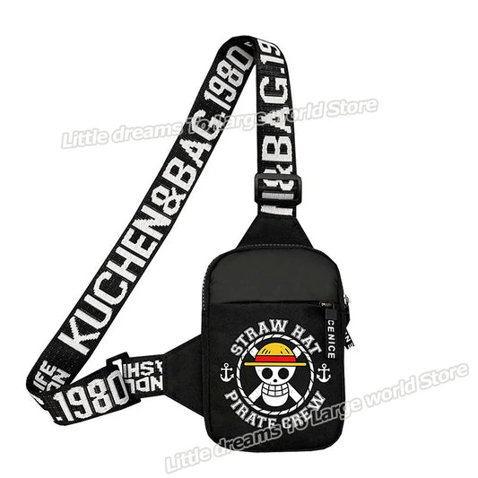 One Piece-schoudertas – Embleem van de strohoedpiraten