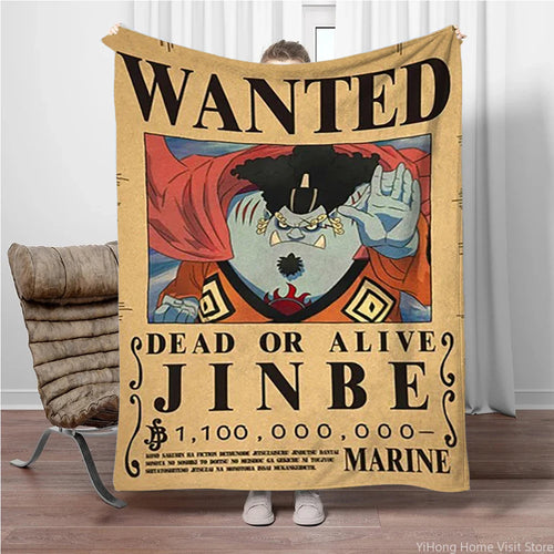 One Piece Wanted-poster - Jinbe (De Paladijn van de Zee)