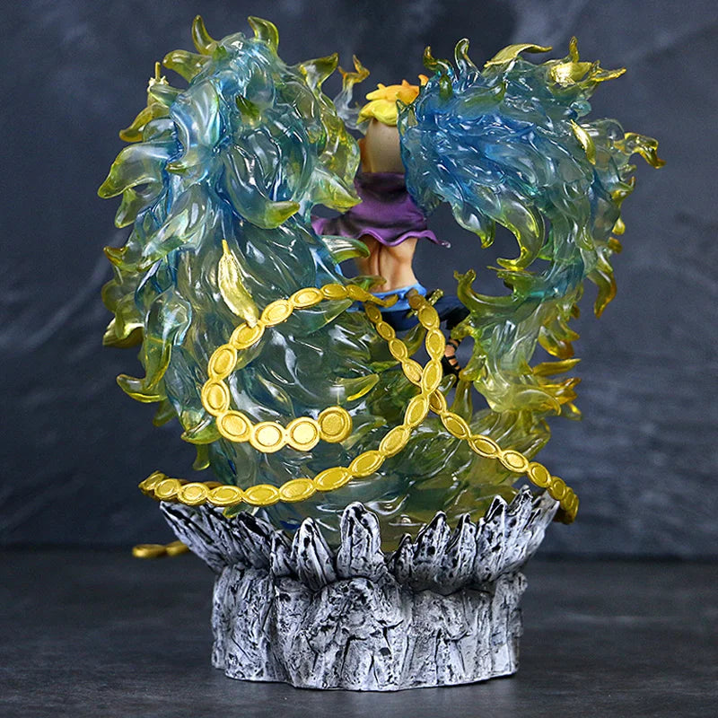 One Piece-beeld - Marco de Feniks (blauwe vlammeneffecten)