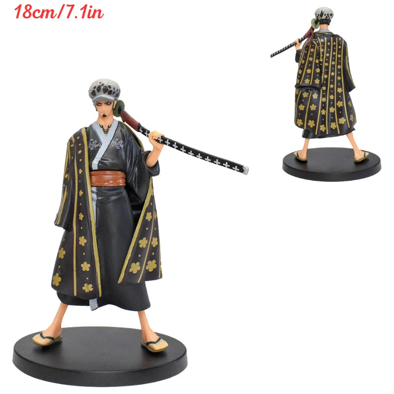 One Piece-figuurtje - Trafalgar Law (gevechtshouding)