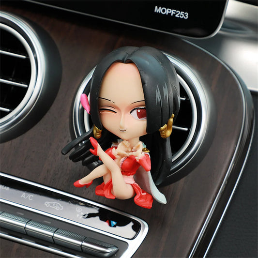 One Piece-autoaccessoire - Boa Hancock-figuur voor het ventilatierooster