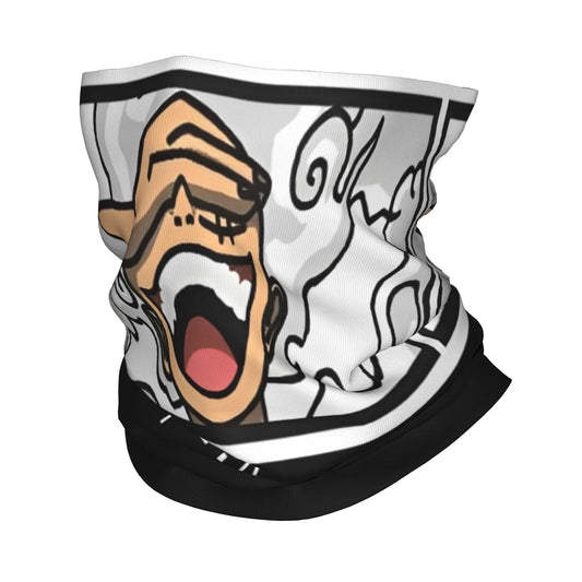 One Piece-colsjaal - Luffy-mangaschreeuw