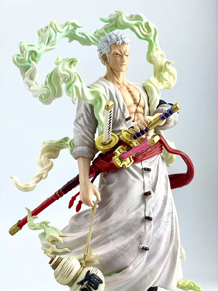 One Piece-figuur - Roronoa Zoro (groene effecten) (36cm)