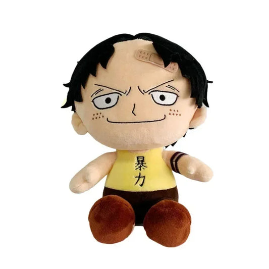 One Piece-knuffel - Ace (zeldzaam model van stof)