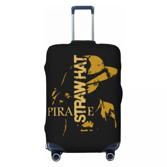 One Piece-kofferhoes - silhouet van de Pirate King van de Straw Hat-crew