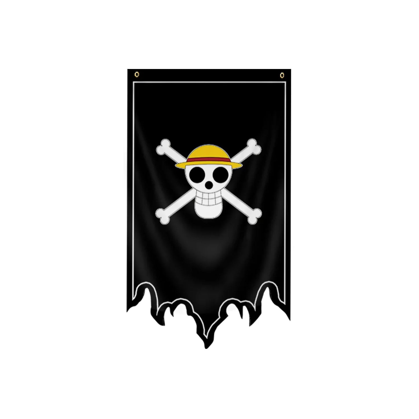 One Piece-vlag - Jolly Roger van Monkey D. Luffy (klassiek)