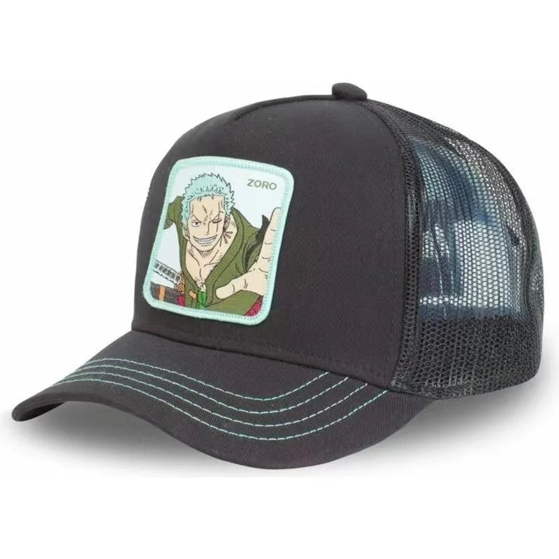 One Piece-truckerpet - Zoro zwart