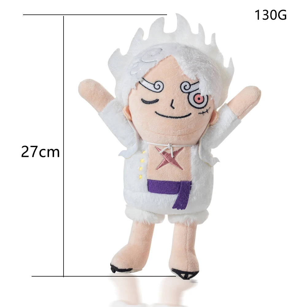 Set One Piece-knuffels – Luffy Gear 5 & Monkey D. Luffy chibi