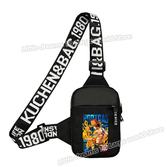 One Piece-schoudertas – Ace met vlammende aanval