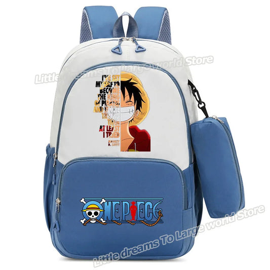 One Piece-rugzak – Glimlachende Monkey D. Luffy met strohoed