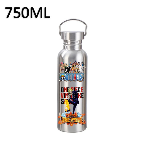 One Piece-drinkfles 750ml – Sanji Zwarte Been