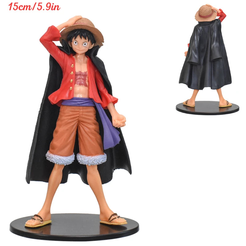 One Piece-figuurtje - Monkey D. Luffy (kapiteinsmantel van de Nieuwe Wereld)