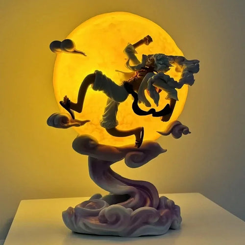 One Piece-beeldje - Monkey D. Luffy Gear 5 (gevechtsbeeld)