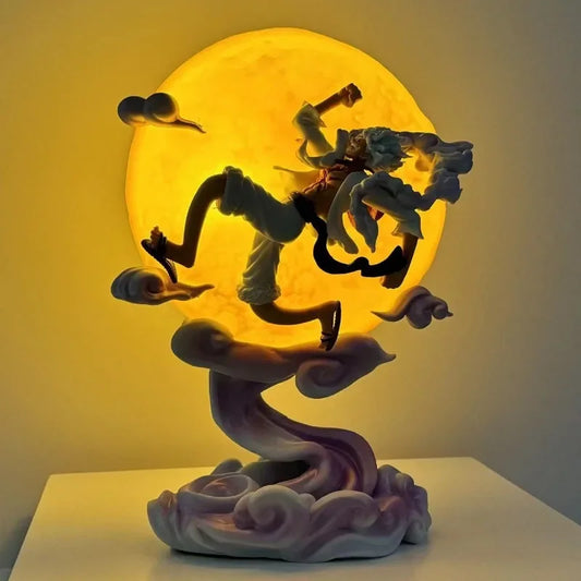 One Piece-beeldje - Monkey D. Luffy Gear 5 (gevechtsbeeld)