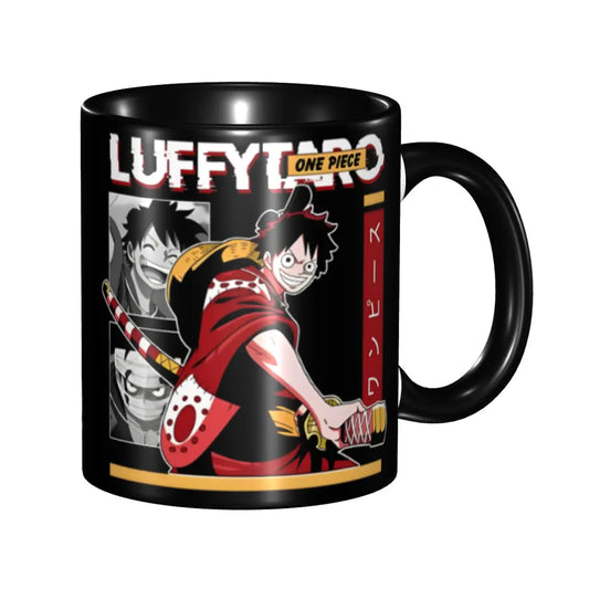 One Piece-mok - Luffytaro in Wano Kuni-stijl