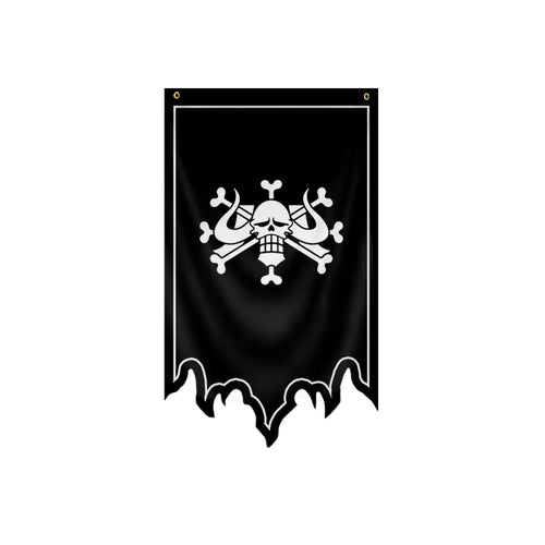One Piece-vlag - Jolly Roger van Usopp (Sogeking)