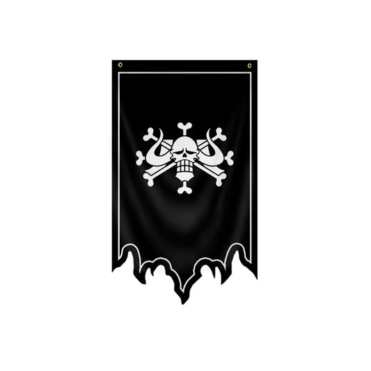 One Piece-vlag - Jolly Roger van Usopp (Sogeking)