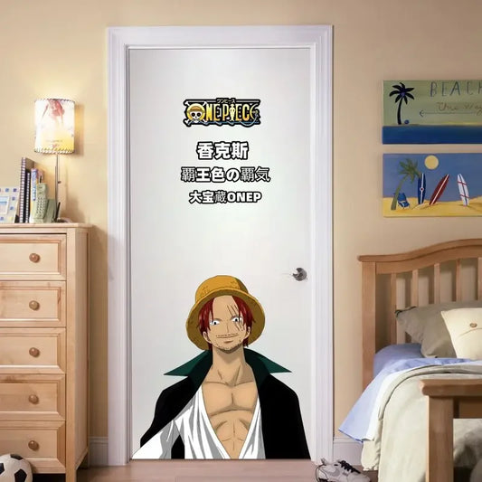 One Piece-wandkleed - Monkey D. Luffy Wanted-poster (stof)