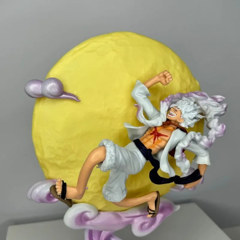 One Piece-beeldje - Monkey D. Luffy Gear 5 (gevechtsbeeld)