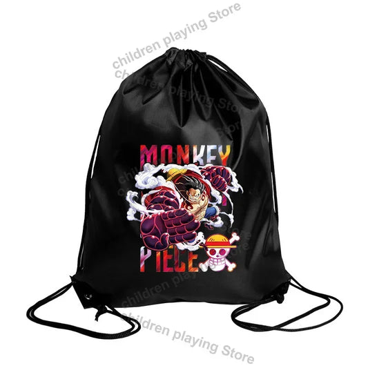 One Piece-schoudertas – One Piece-crew in cartoonstijl